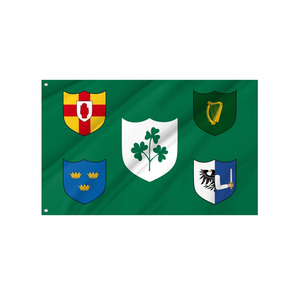 Ireland Rugby Team Flag for Indoor & Outdoor Use