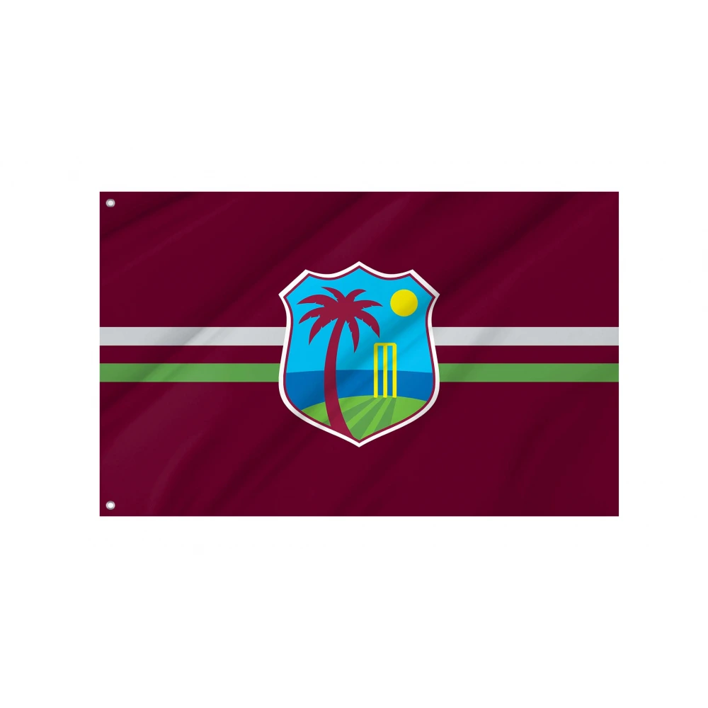 West Indies Cricket Team Flag for Indoor & Outdoor Use