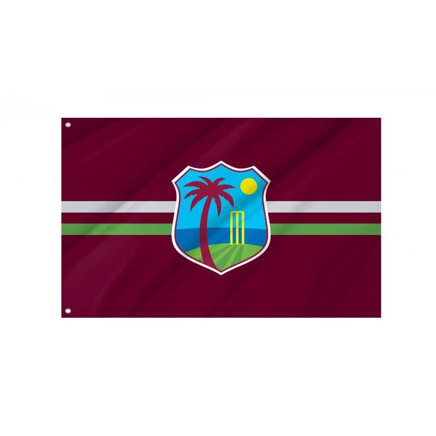 West Indies Cricket Team Flag for Indoor & Outdoor Use, SPORT05