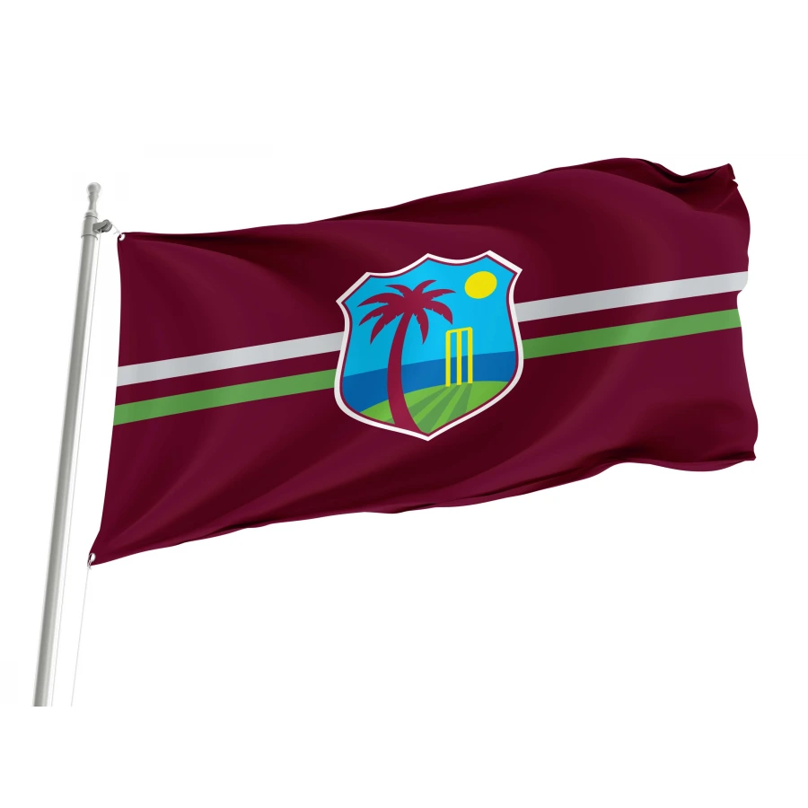 West Indies Cricket Team Flag for Indoor & Outdoor Use, SPORT05