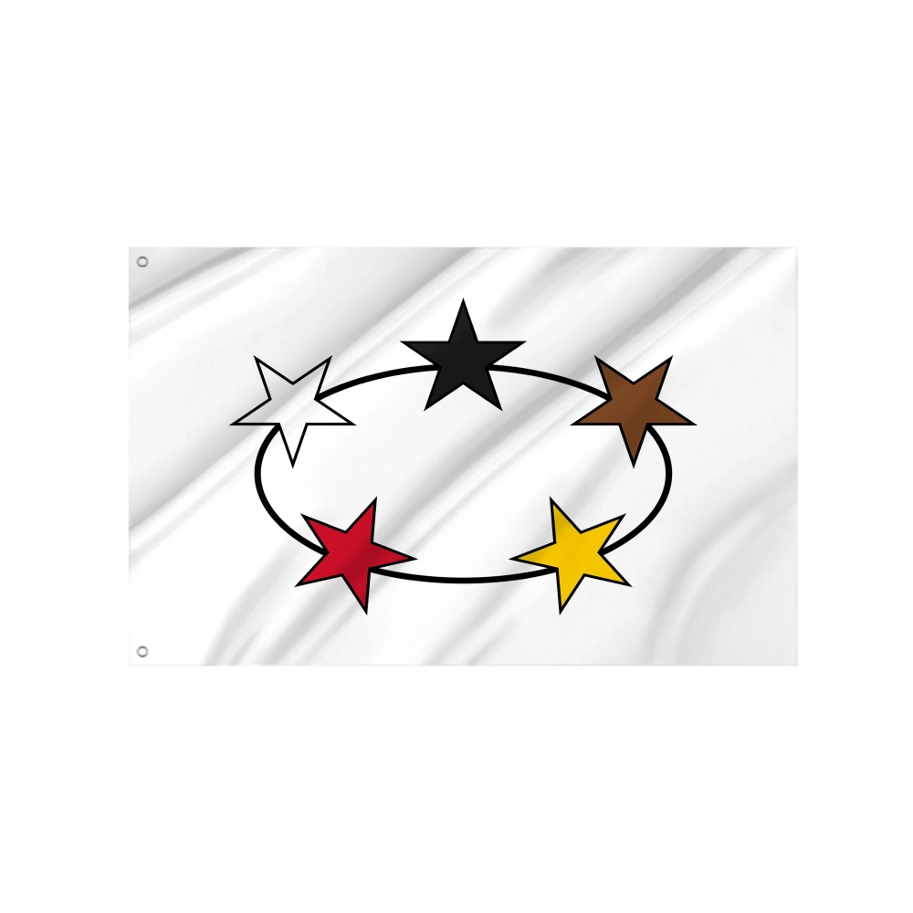 Suriname White 1959-1975 Flag for Indoor & Outdoor Use Suriname White 1959-1975 Flag for Indoor & Outdoor Use