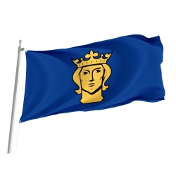 Stockholm Flag for Indoor & Outdoor Use