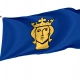 Stockholm Flag for Indoor & Outdoor Use - Imagine 1