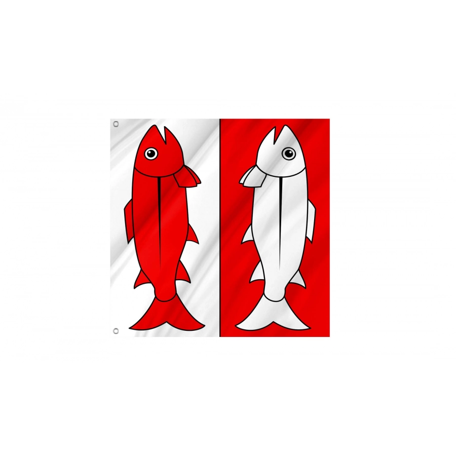 Corcelles Flag for Indoor & Outdoor Use, BE48