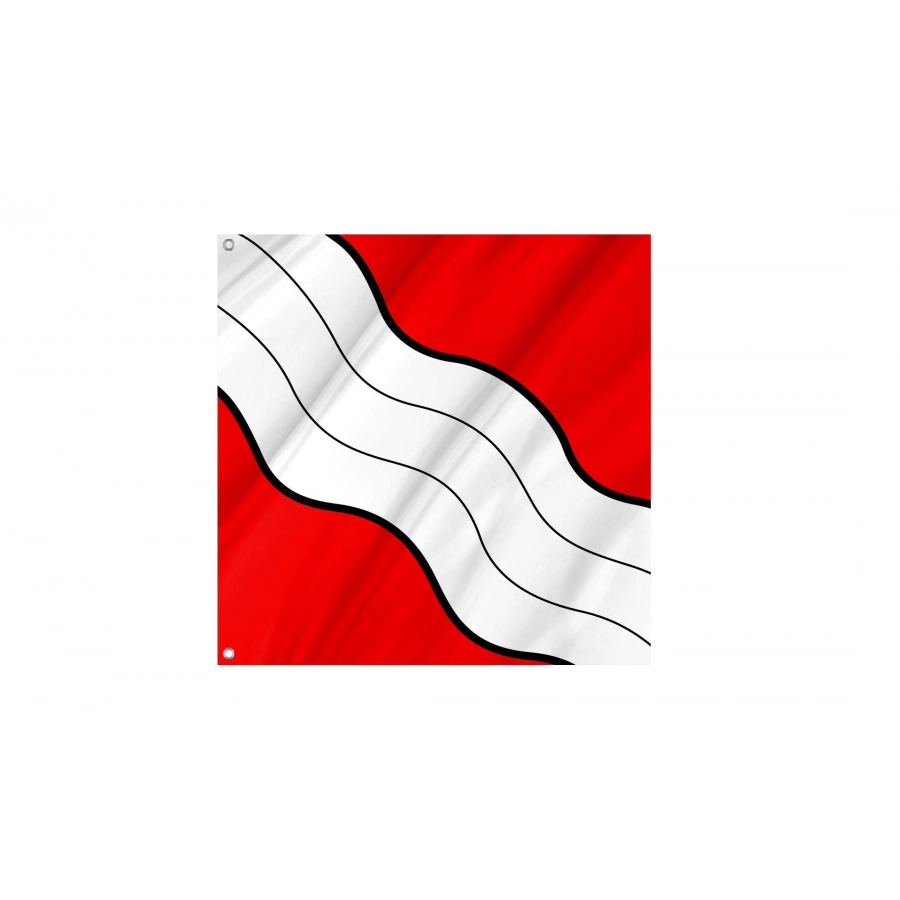 Diessbach bei Büren Flag for Indoor & Outdoor Use, BE59