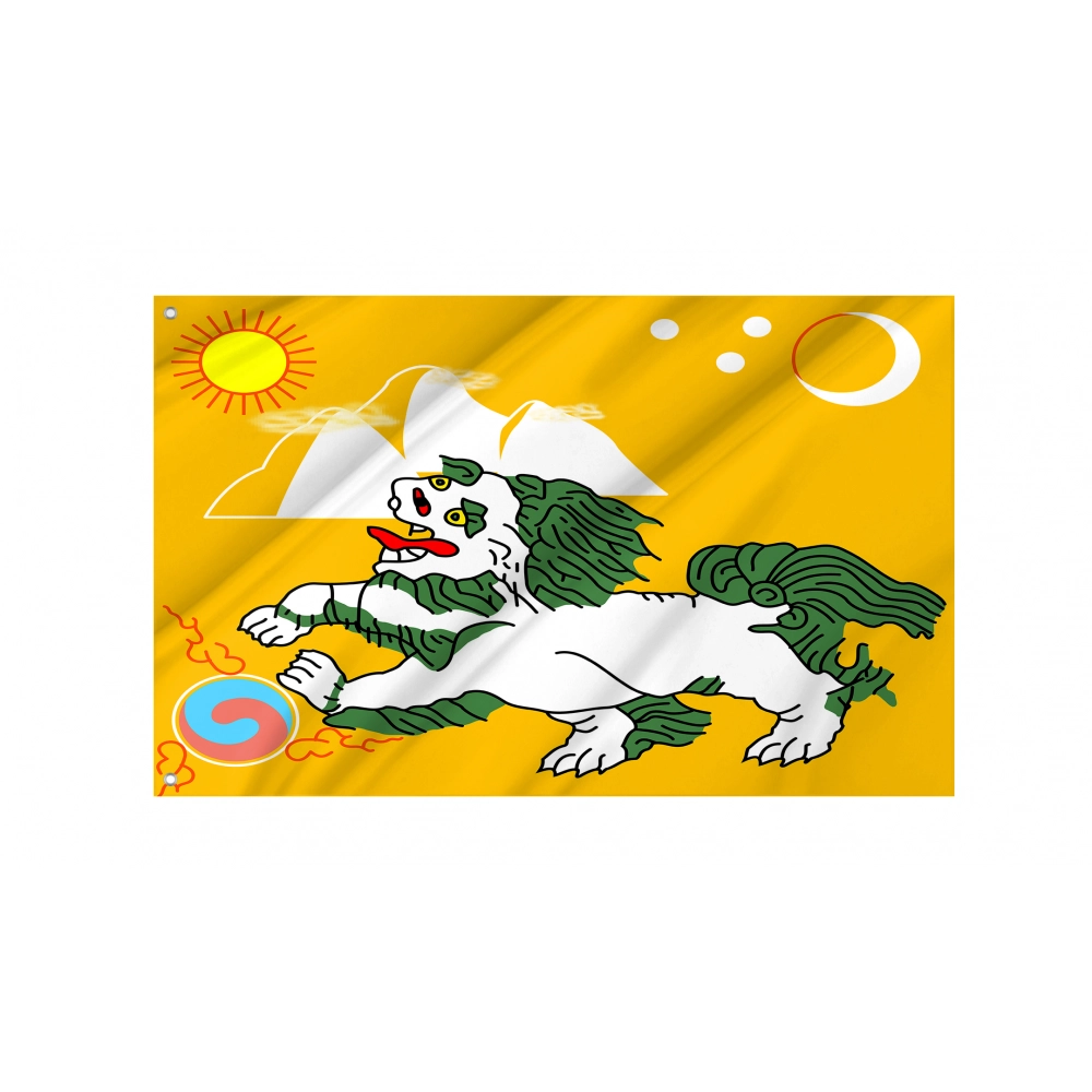 Tibet between Circa 1920-1925 Flags for Indoor & Outdoor Use