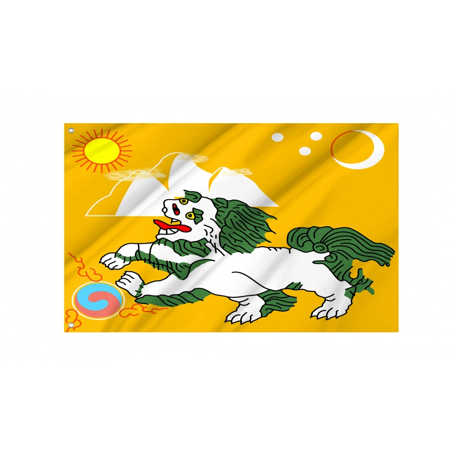 Flag Of Tibet Between Circa 1920 - 1925, Patriotic Flags, Unique Design Print, Flags For Indoor & Outdoor Use - High Quality Tibet for Indoor and Outdoor Use