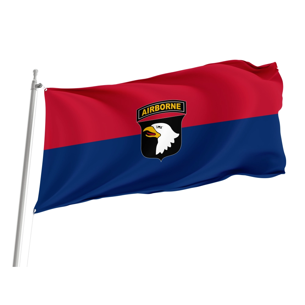 U.S. 101st Airborne Division Flag for Indoor & Outdoor Use