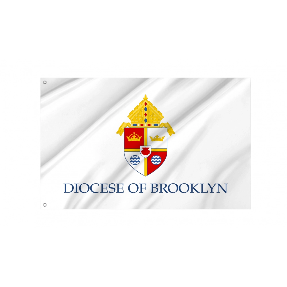 Roman Catholic Diocese of Brooklyn Flag for Indoor & Outdoor Use