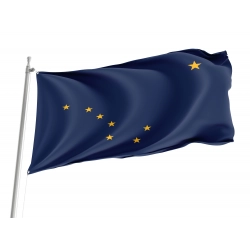 Alaska State Flag for Indoor & Outdoor Use