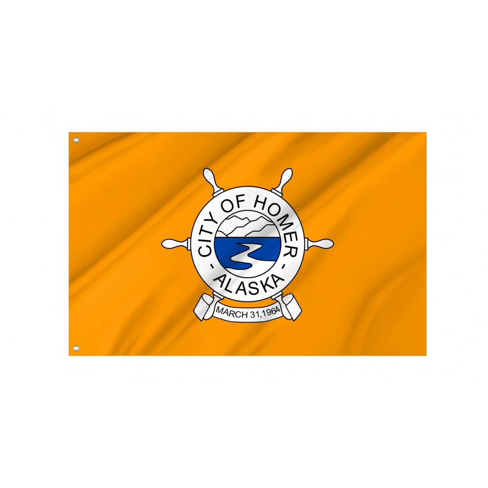 Homer Flag for Indoor & Outdoor Use