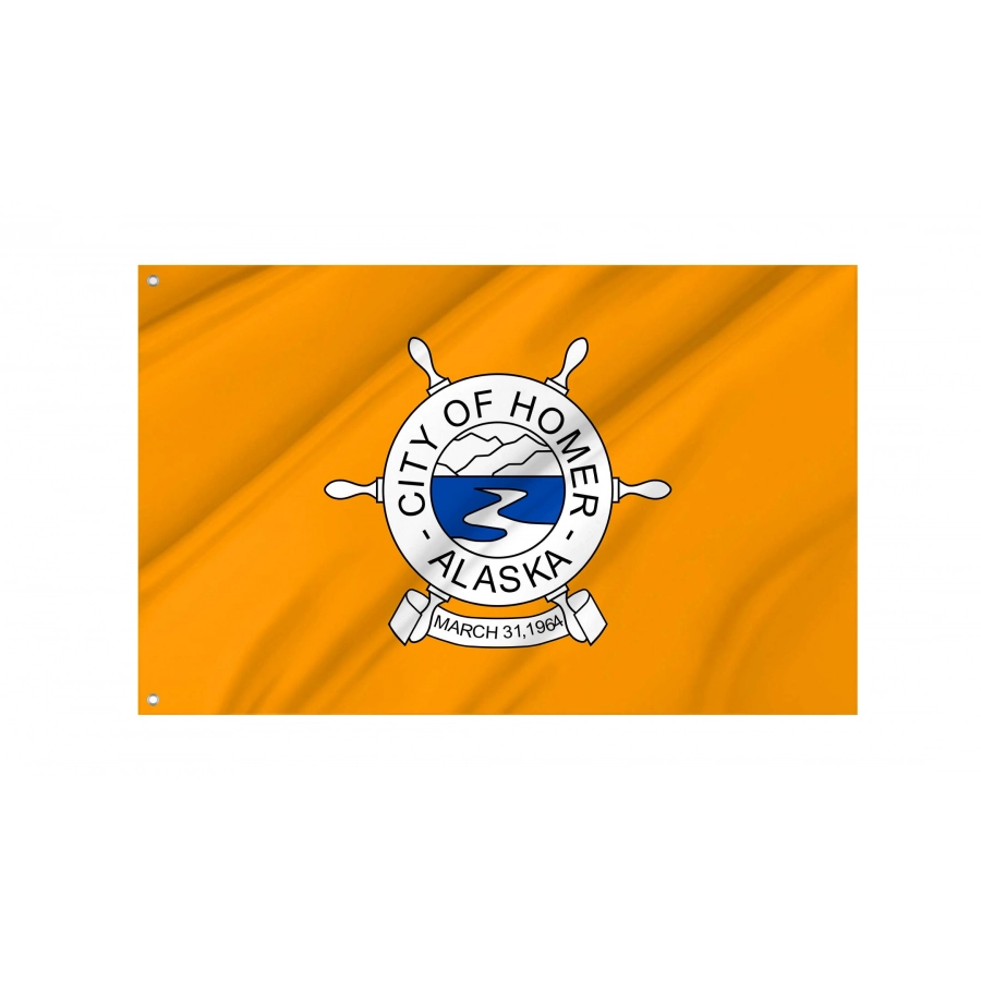 Homer Flag for Indoor & Outdoor Use, USA453