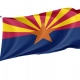 Arizona State Flag for Indoor & Outdoor Use - Imagine 1