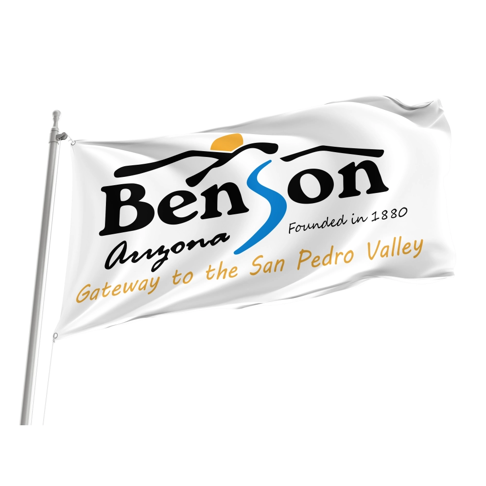 Benson Flag for Indoor & Outdoor Use Benson Flag for Indoor & Outdoor Use