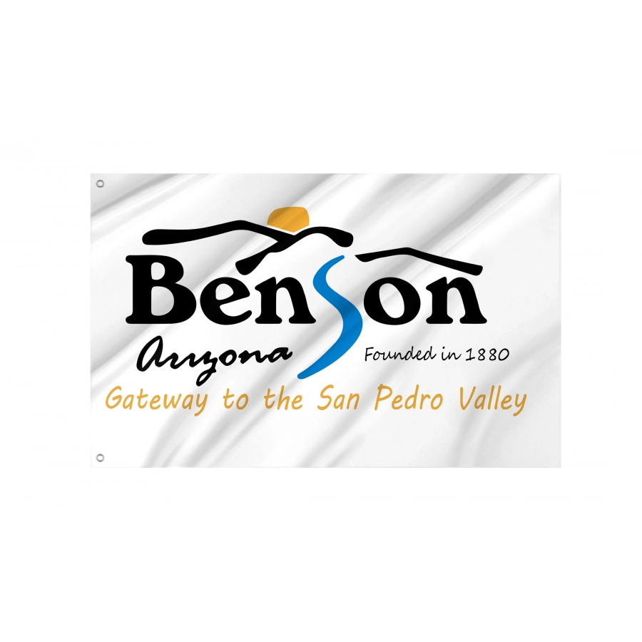 Flag of Benson, Arizona, Patriotic Flags, Unique Design Print, Flags for Indoor & Outdoor Use