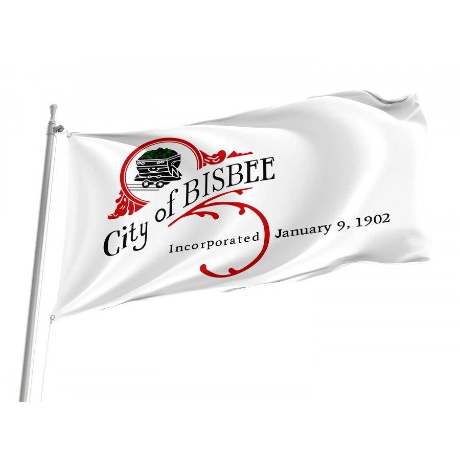 Flag of Bisbee, Arizona, Patriotic Flags, Unique Design Print, Flags for Indoor & Outdoor Use