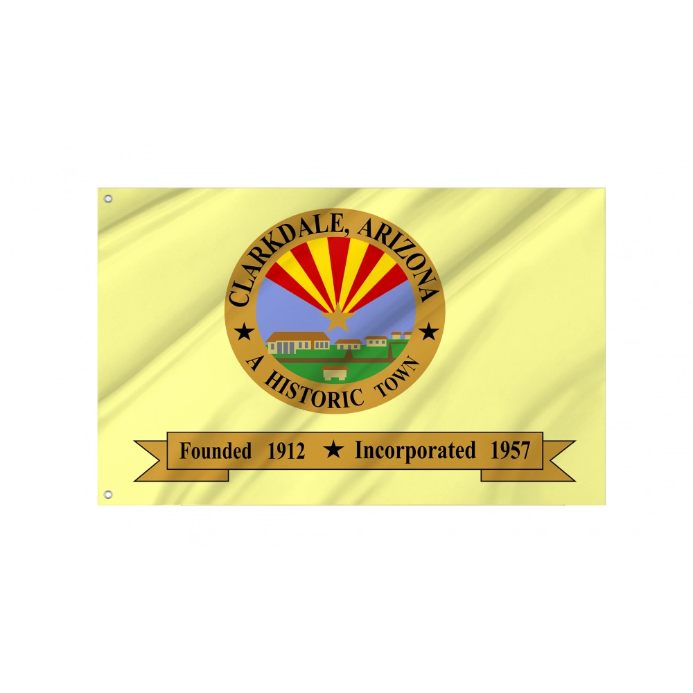 Clarkdale Flag for Indoor & Outdoor Use