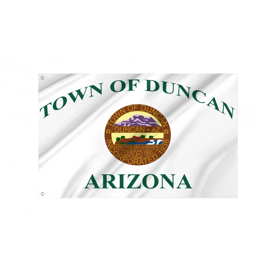 Flag of Duncan, Arizona, Patriotic Flags, Unique Design Print, Flags for Indoor & Outdoor Use