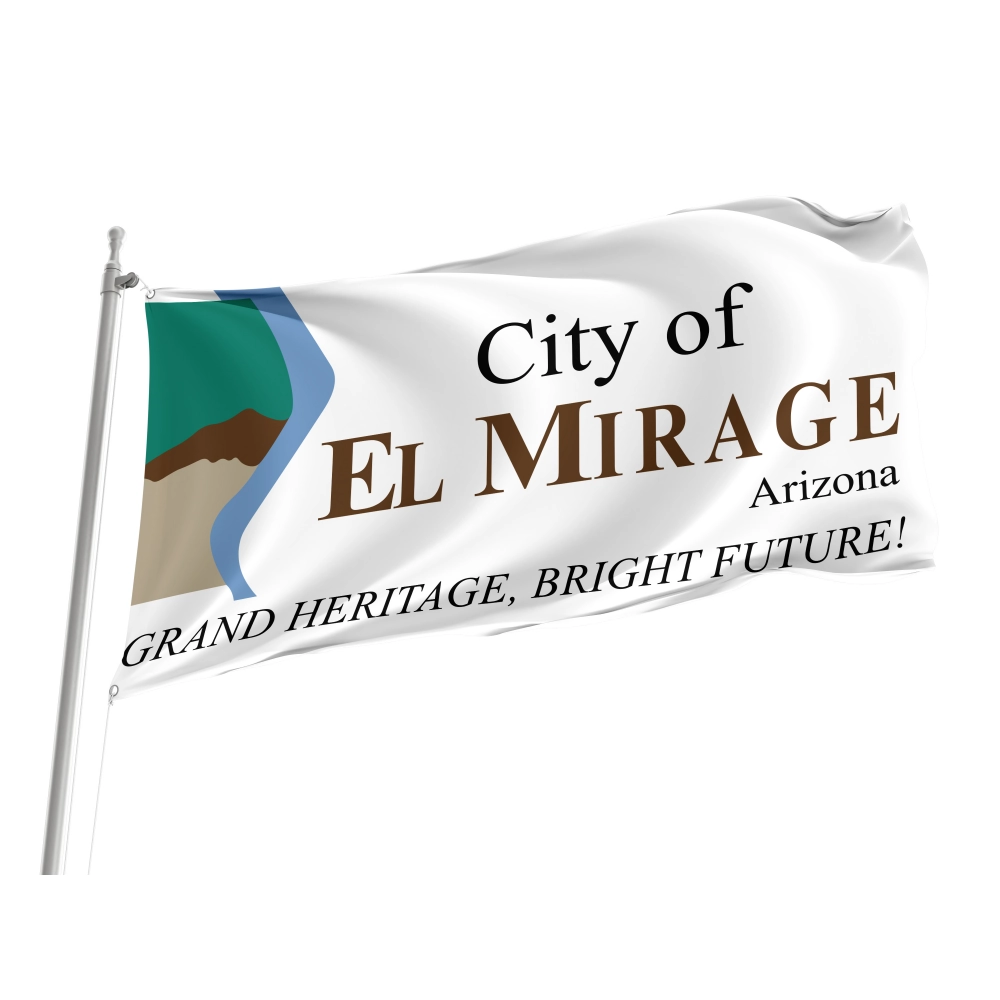 El Mirage City Flag for Indoor & Outdoor Use