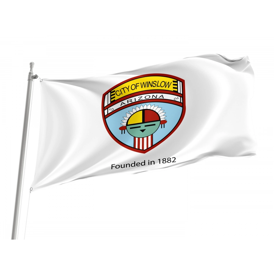 Flag of Winslow, Arizona, Patriotic Flags, Unique Design Print, Flags for Indoor & Outdoor Use
