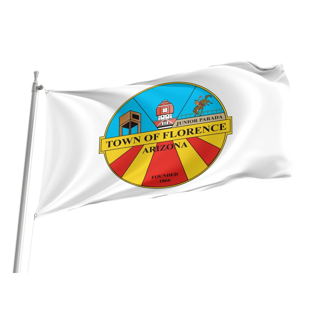 Florence Town Flag for Indoor & Outdoor Use