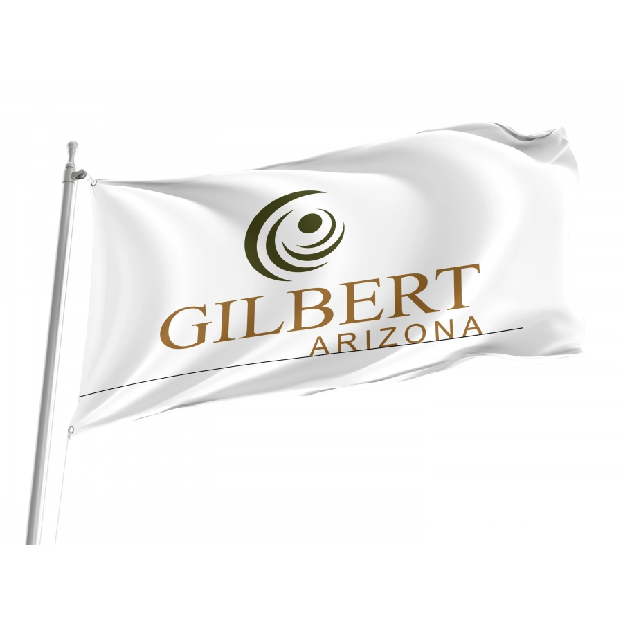 Flag of Gilbert, Arizona, Patriotic Flags, Unique Design Print, Flags for Indoor & Outdoor Use