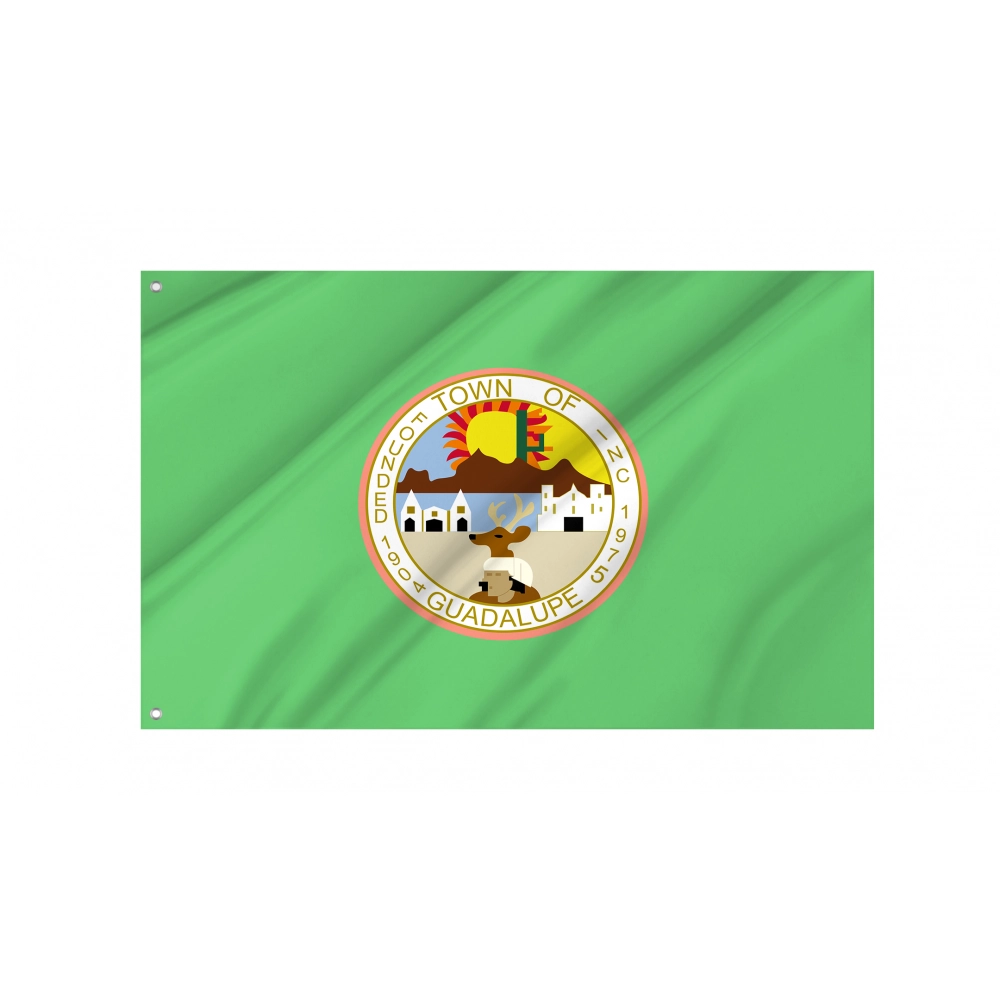 Guadalupe City Flag for Indoor & Outdoor Use