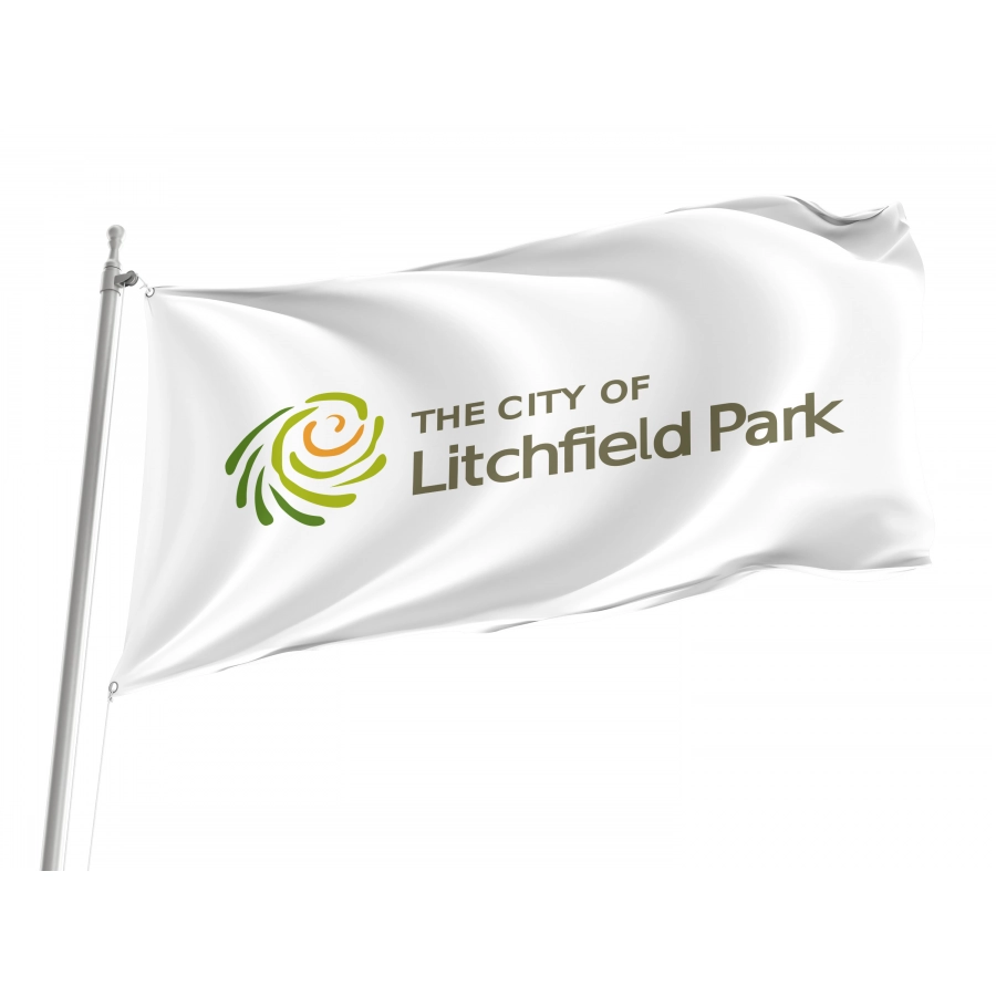 Flag of Litchfield Park, Arizona, Patriotic Flags, Unique Design Print, Flags for Indoor & Outdoor Use