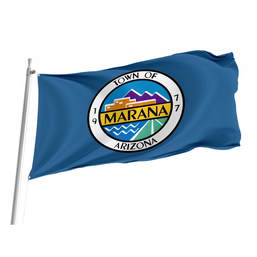 Flag of Marana, Arizona, Patriotic Flags, Unique Design Print, Flags for Indoor & Outdoor Use