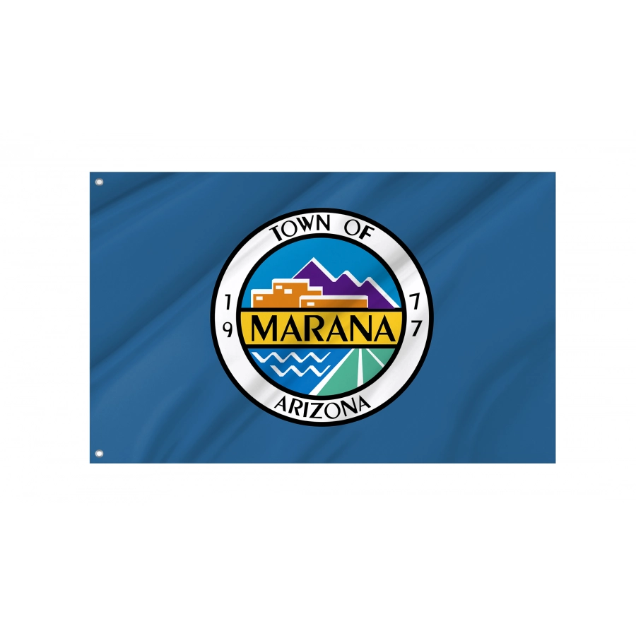 Flag of Marana, Arizona, Patriotic Flags, Unique Design Print, Flags for Indoor & Outdoor Use