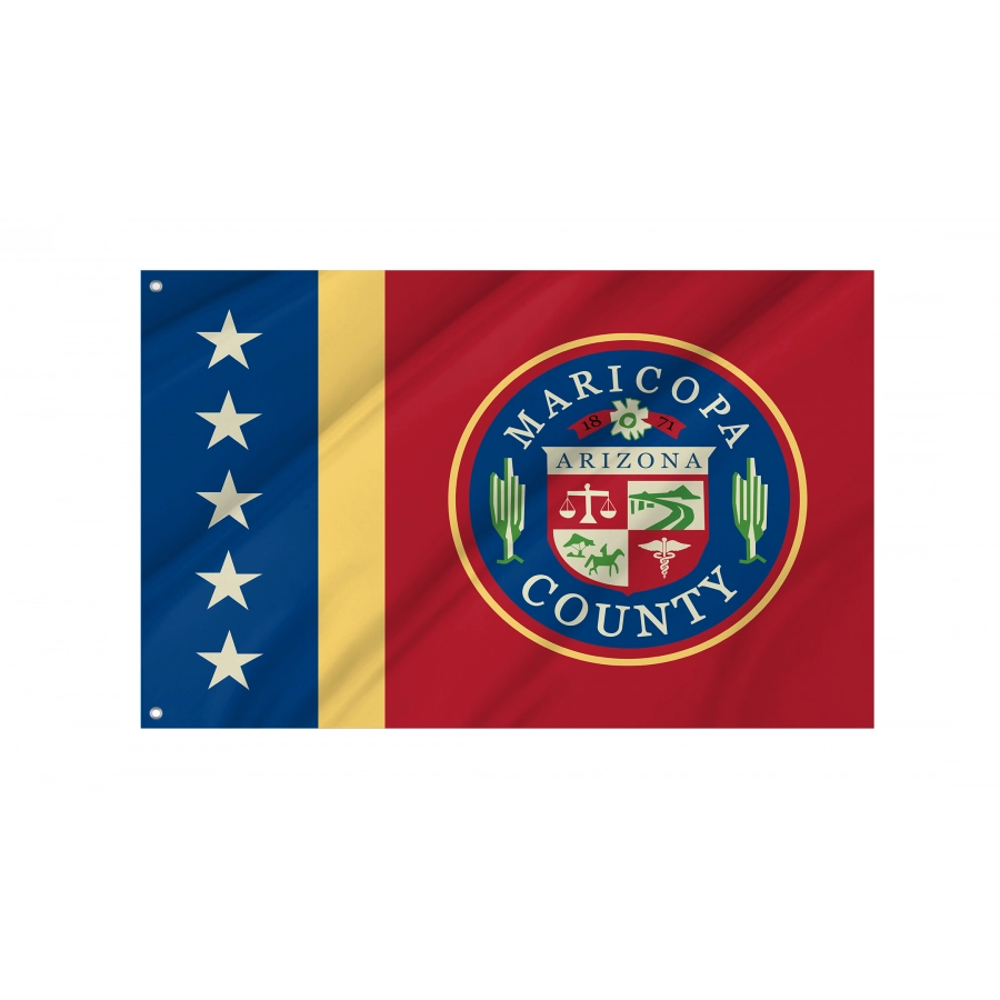 Flag of Maricopa County, Arizona, Patriotic Flags, Unique Design Print, Flags for Indoor & Outdoor Use
