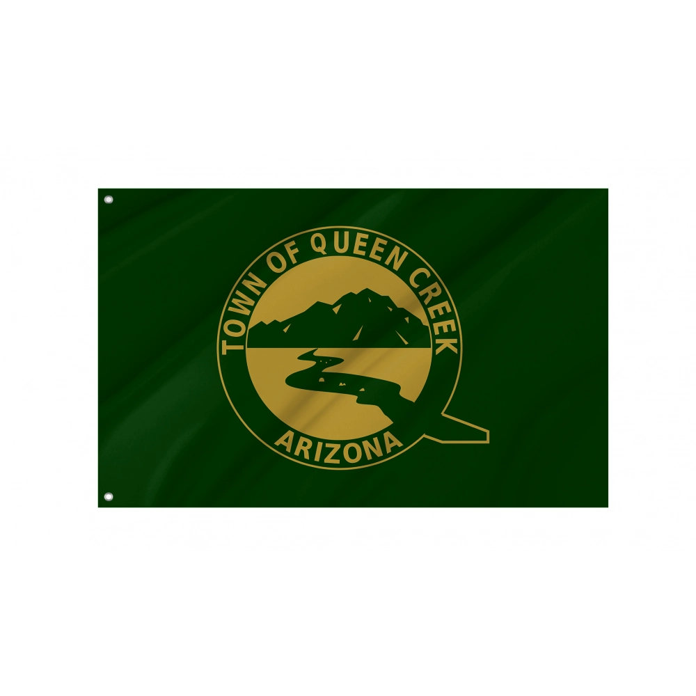 Queen Creek Flag for Indoor & Outdoor Use