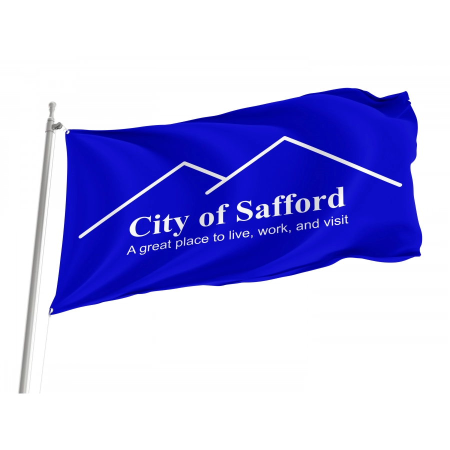 Flag of Safford, Arizona, Patriotic Flags, Unique Design Print, Flags for Indoor & Outdoor Use