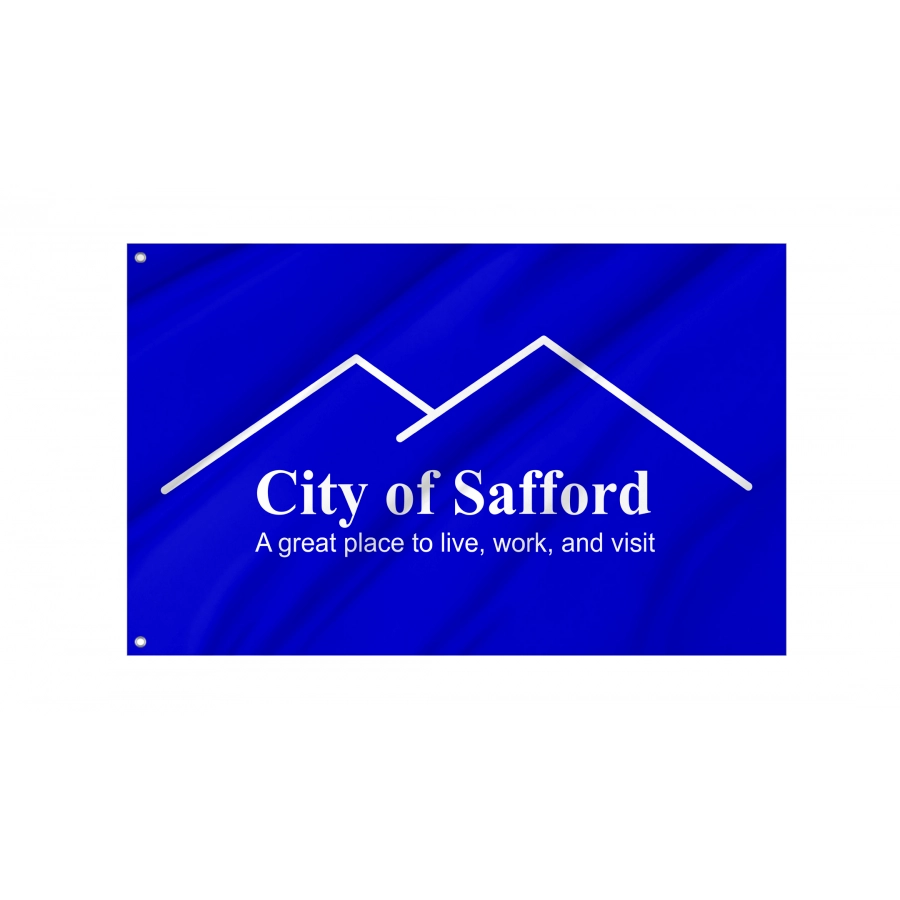 Flag of Safford, Arizona, Patriotic Flags, Unique Design Print, Flags for Indoor & Outdoor Use