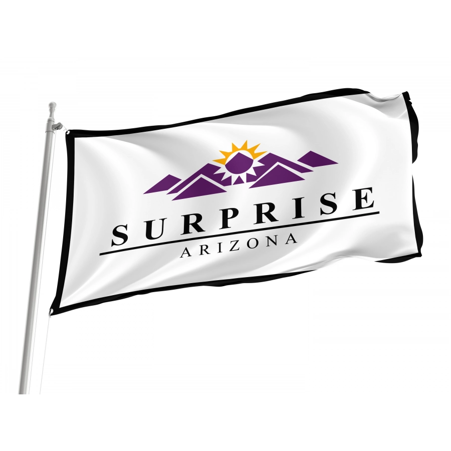 Flag of Surprise, Arizona, Patriotic Flags, Unique Design Print, Flags for Indoor & Outdoor Use