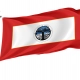 Tempe 1971-1987, Arizona Flag for Indoor & Outdoor Use - Imagine 1