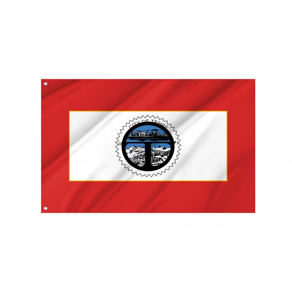 Tempe 1971-1987, Arizona Flag for Indoor & Outdoor Use