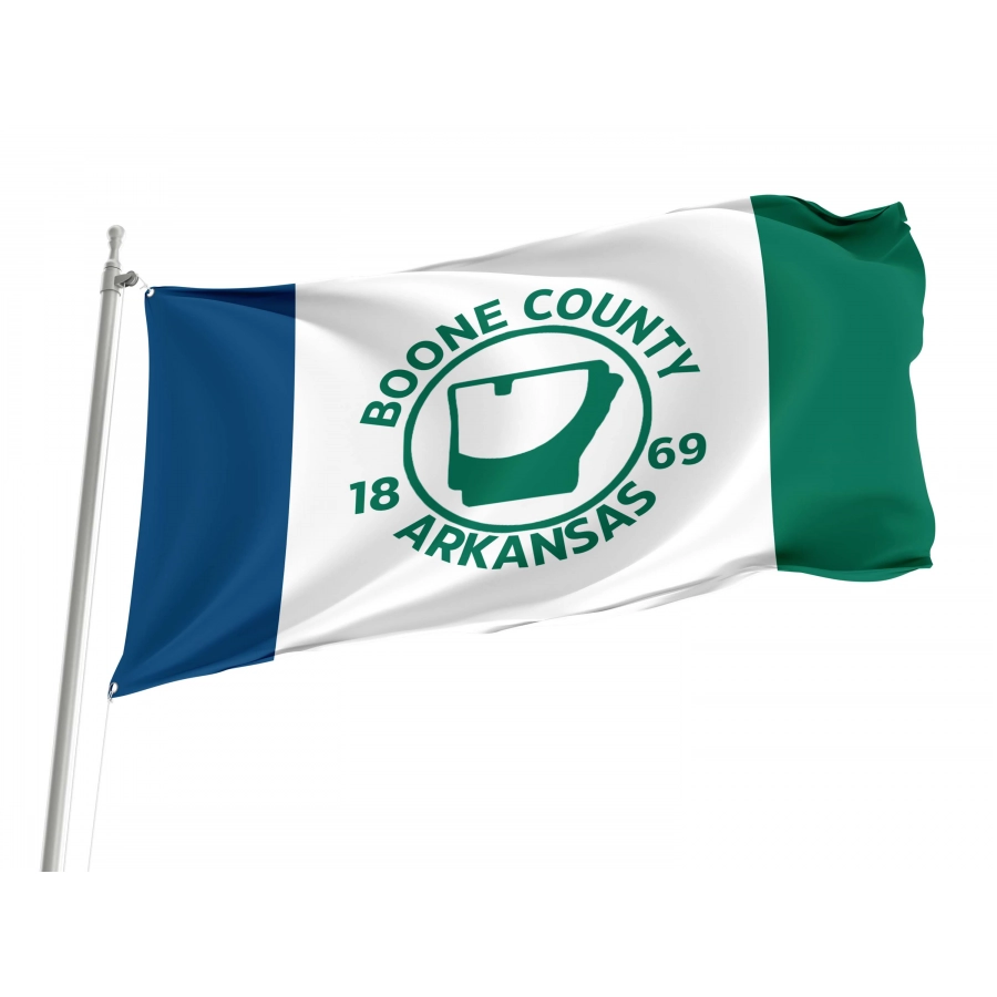 Boone County Flag for Indoor & Outdoor Use, ARKA01