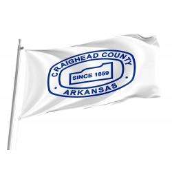 Craighead County Flag for Indoor & Outdoor Use