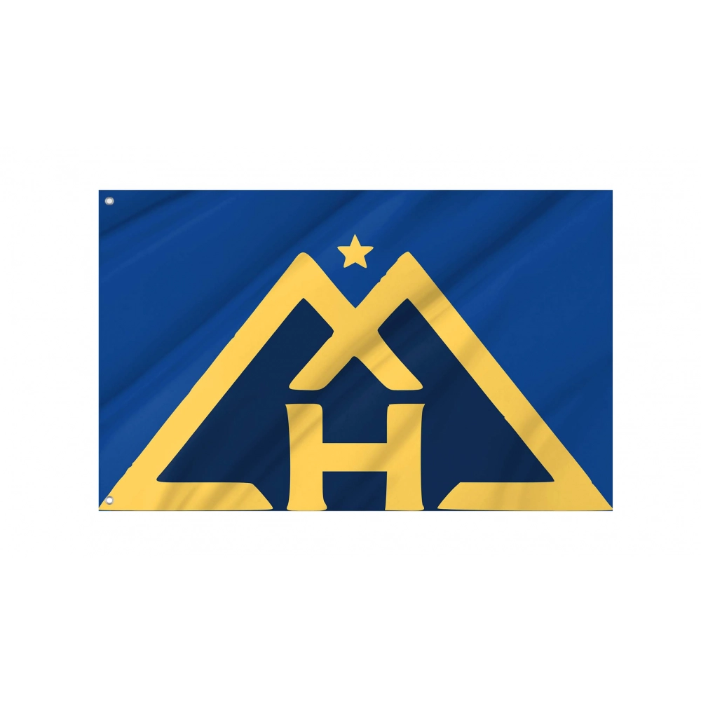 Mountain Home Flag for Indoor & Outdoor Use