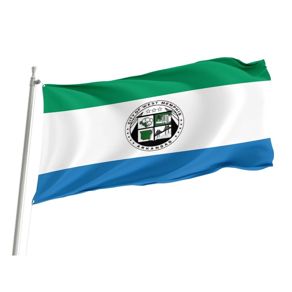 West Memphis Flag for Indoor & Outdoor Use