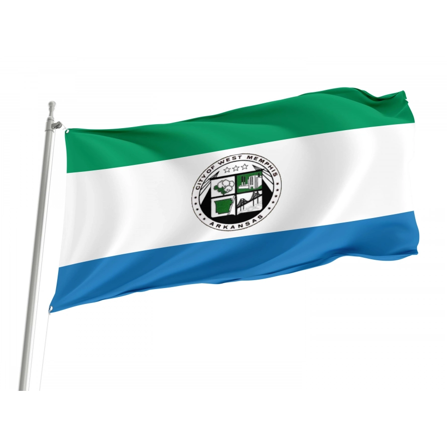 West Memphis Flag for Indoor & Outdoor Use, ARKA06
