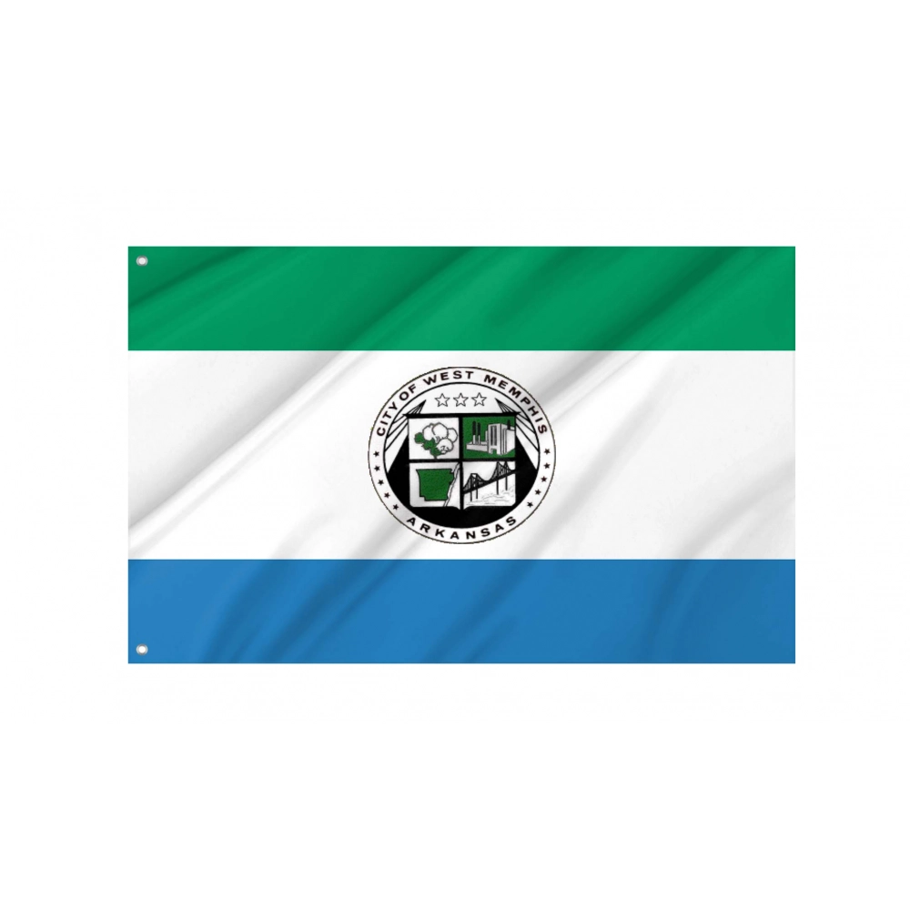 West Memphis Flag for Indoor & Outdoor Use