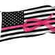 Breast Cancer Awareness Ribbon Flag for Indoor & Outdoor Use - Imagine 1