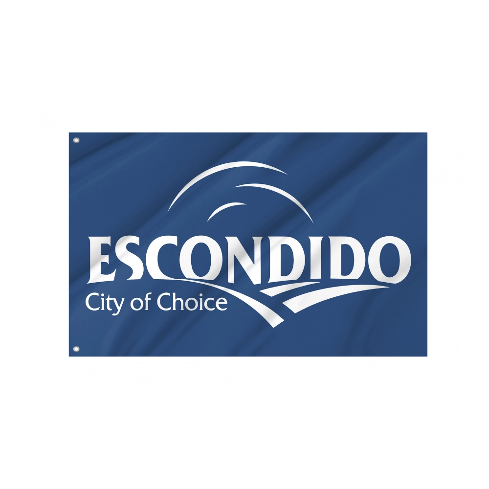 Escondido City Flag for Indoor & Outdoor Use