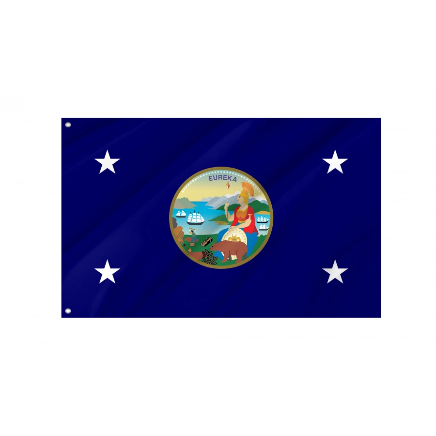 Flag of Governor of California, Patriotic Flags, Unique Design Print, Flags for Indoor & Outdoor Use
