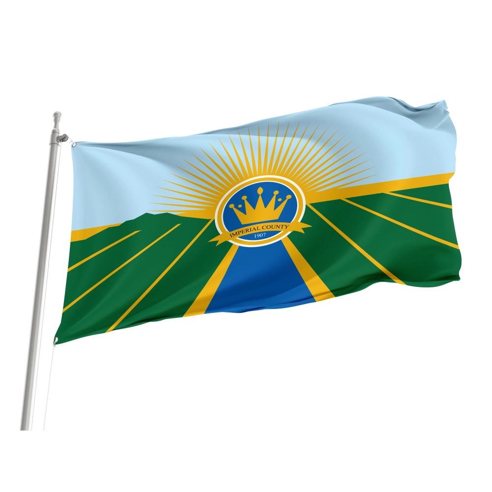 Imperial County Flag for Indoor & Outdoor Use