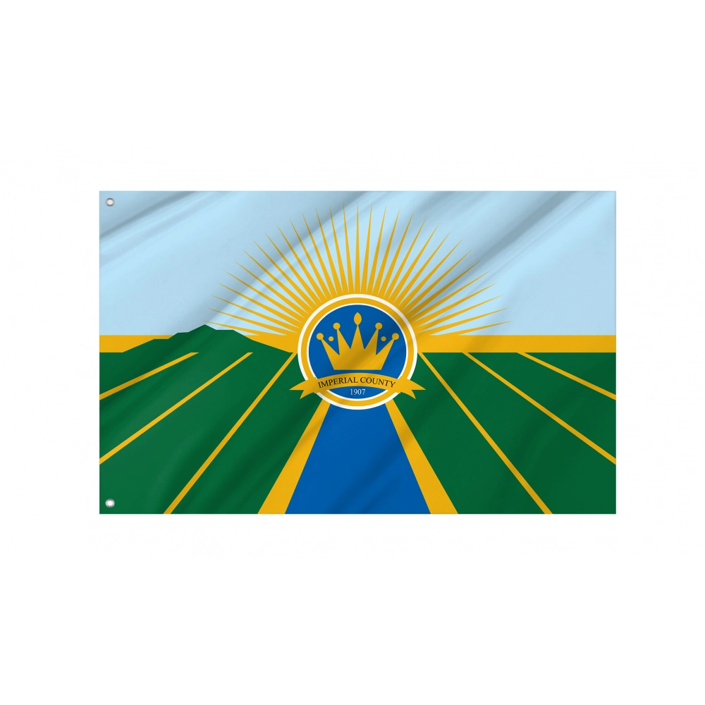 Imperial County Flag for Indoor & Outdoor Use