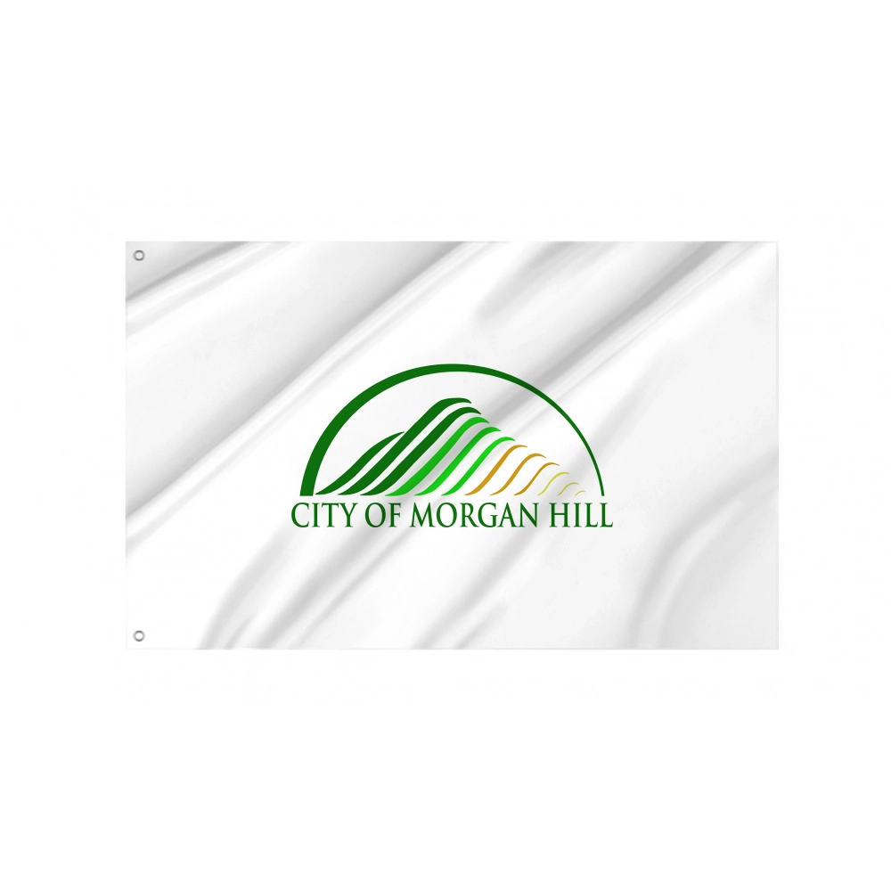 Morgan Hill City Flag for Indoor & Outdoor Use