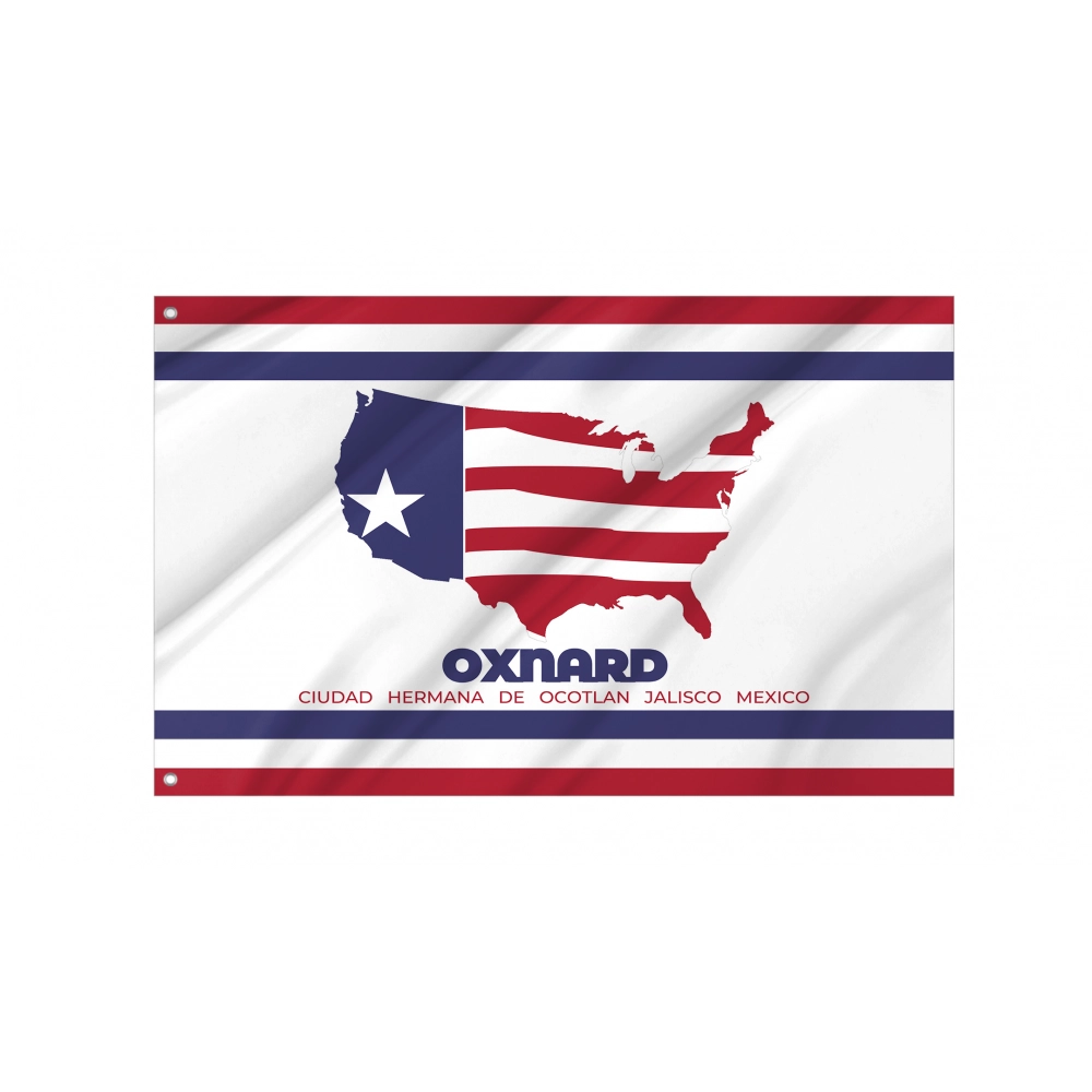 Oxnard Flag for Indoor & Outdoor Use